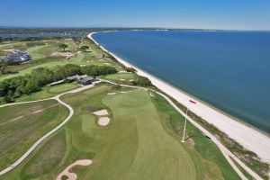 NGLA 18th Green Aerial